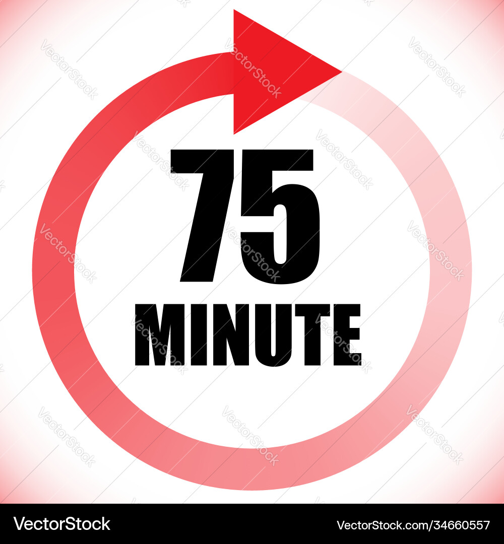 Numbers numerals dial time duration and schedule Vector Image