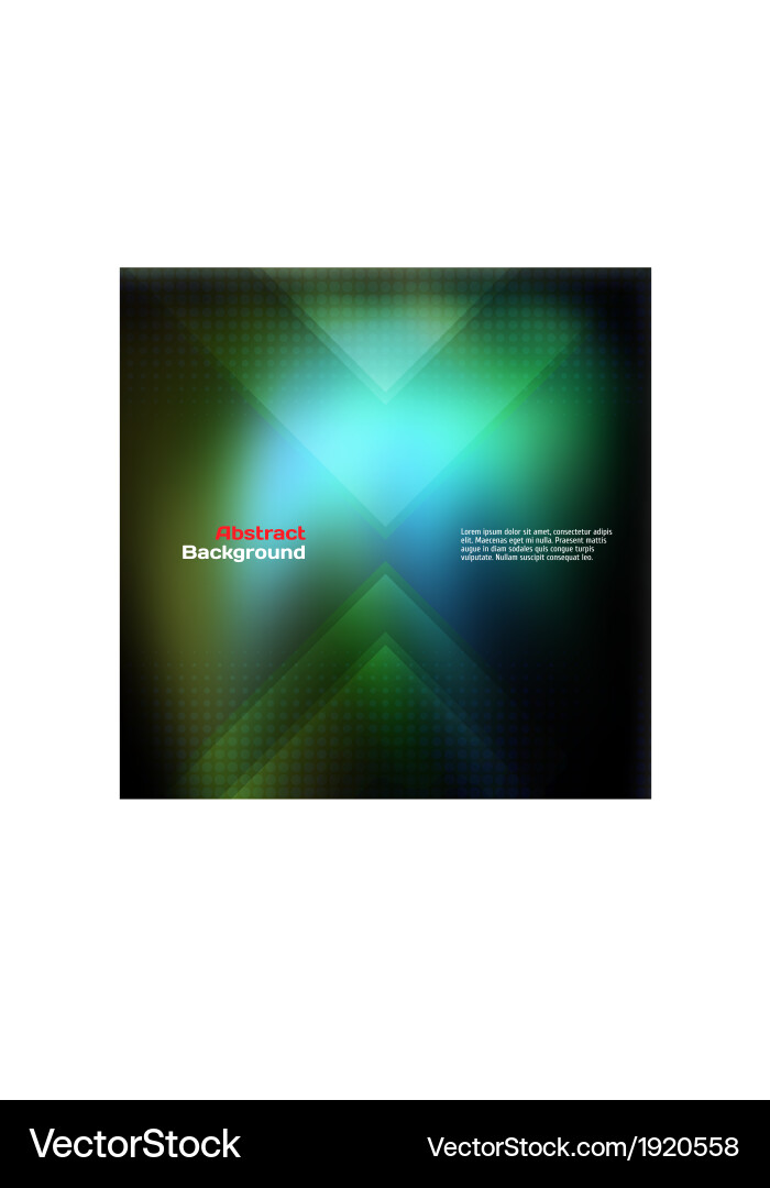 Abstract background for design vector image