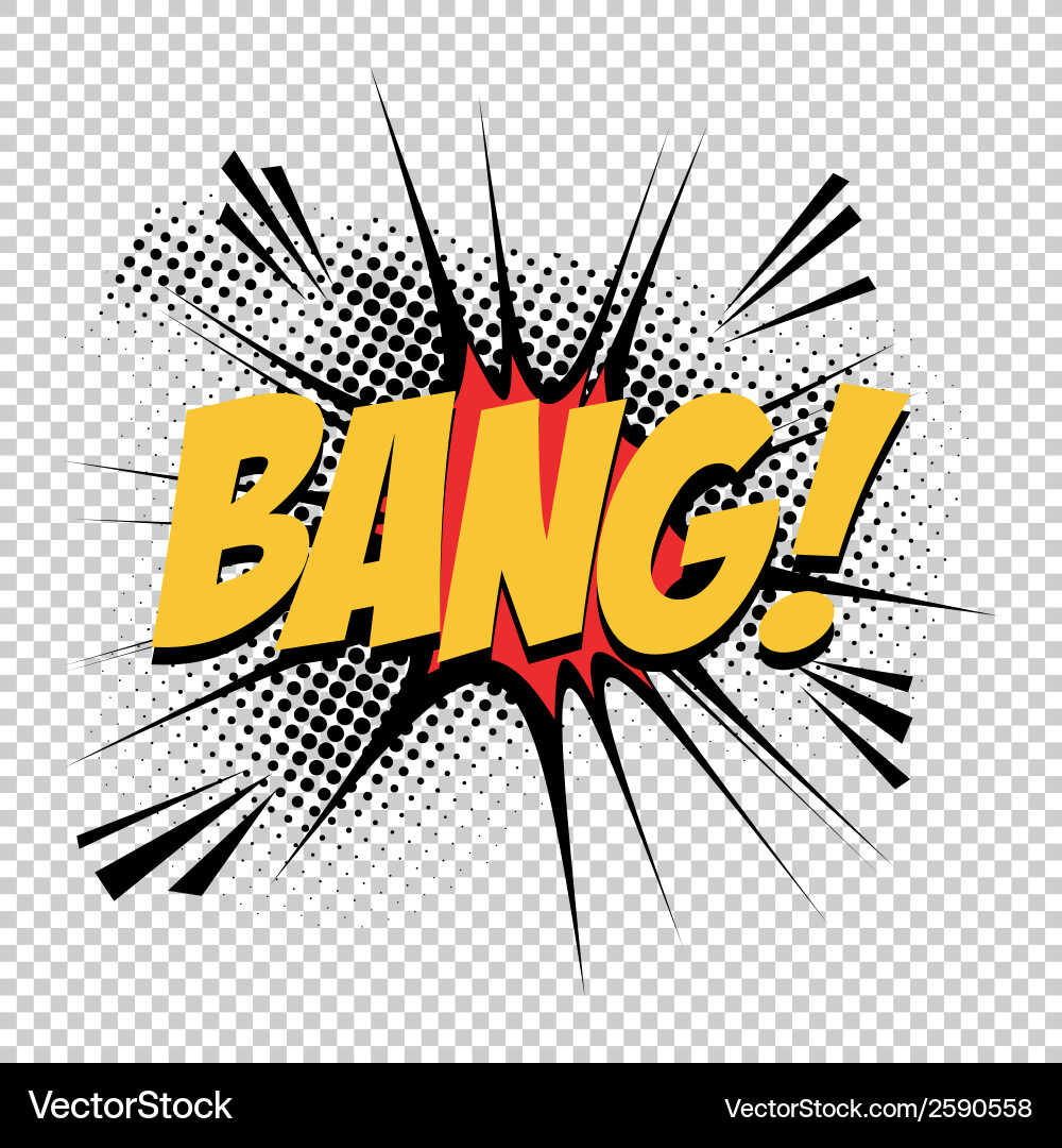 Abstract pop art object on a special background vector image