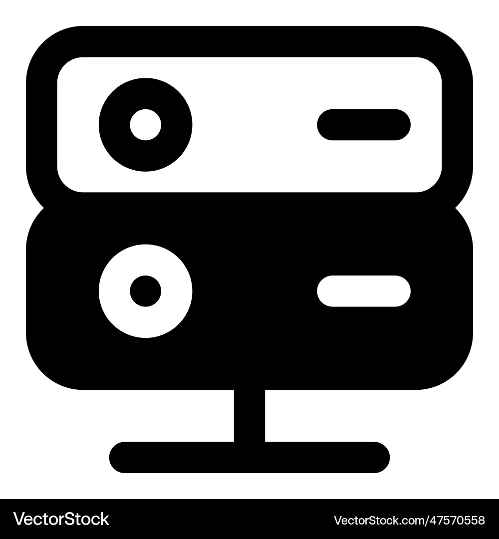 Device for control network resources server vector image