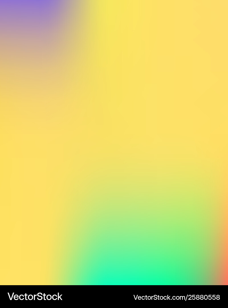 Gradient mesh painted in different colors vector image