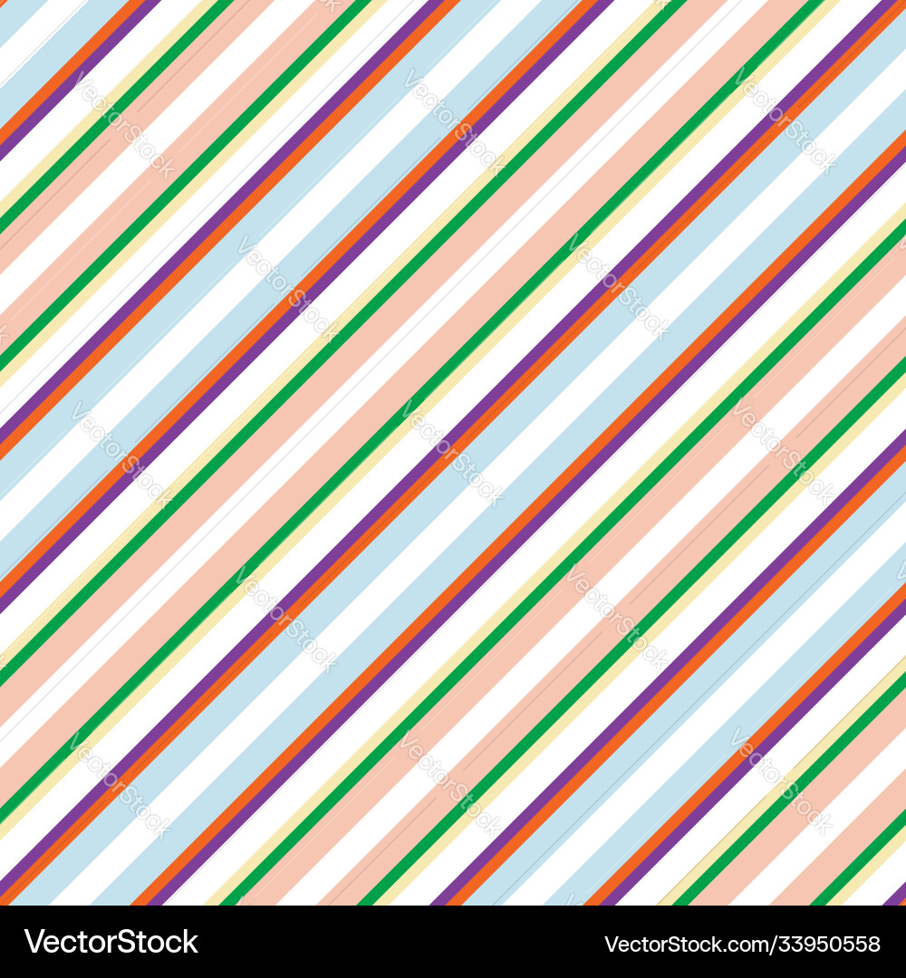Rainbow stripe seamless pattern background Rainbow stripe seamless pattern background vector image