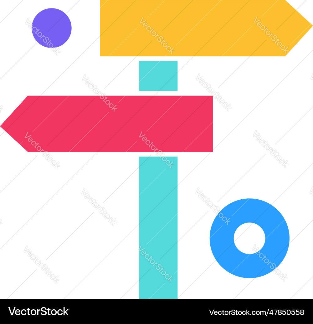 Solid camping two pointers simple flat icon Solid camping two pointers simple flat icon vector image