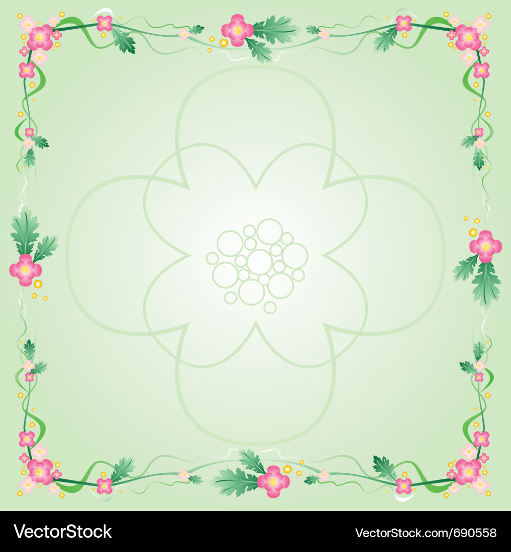 Spring pattern Vector Image