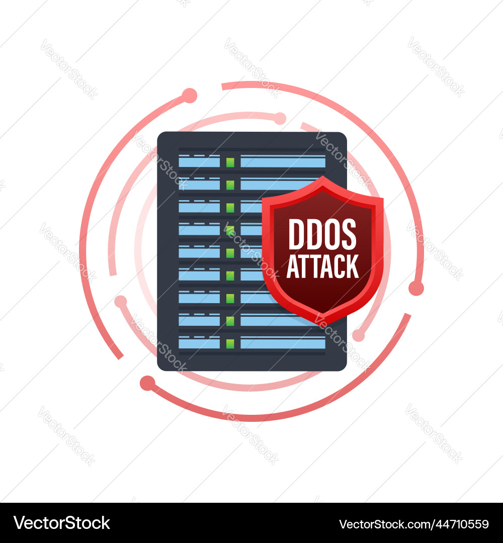 Ddos attack hacker bomb denial of service Ddos attack hacker bomb denial of service vector image