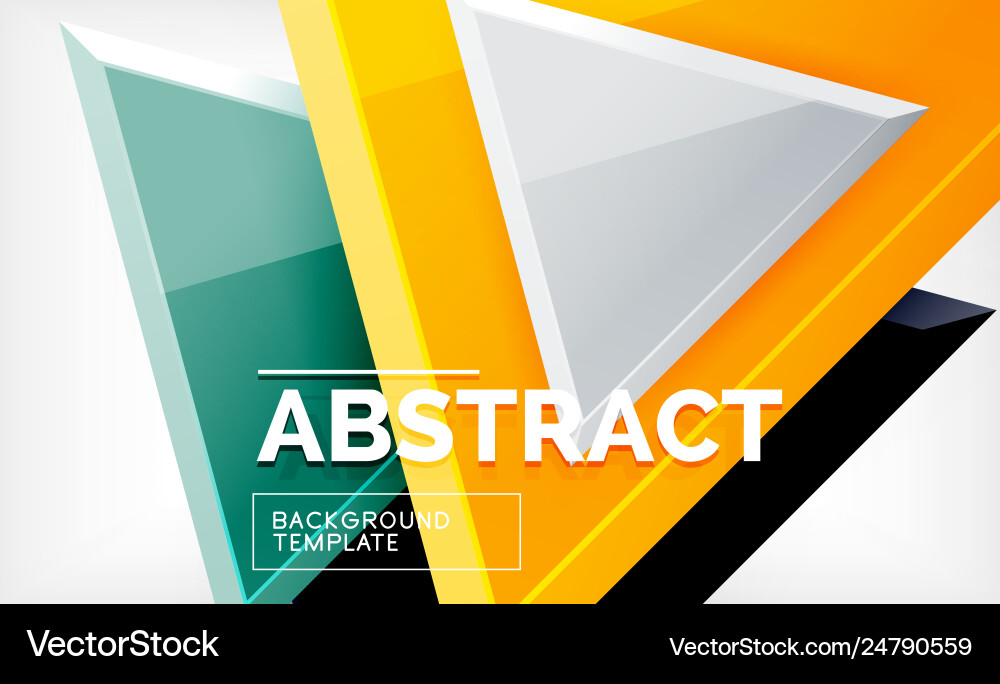 Triangular low poly background design Triangular low poly background design vector image
