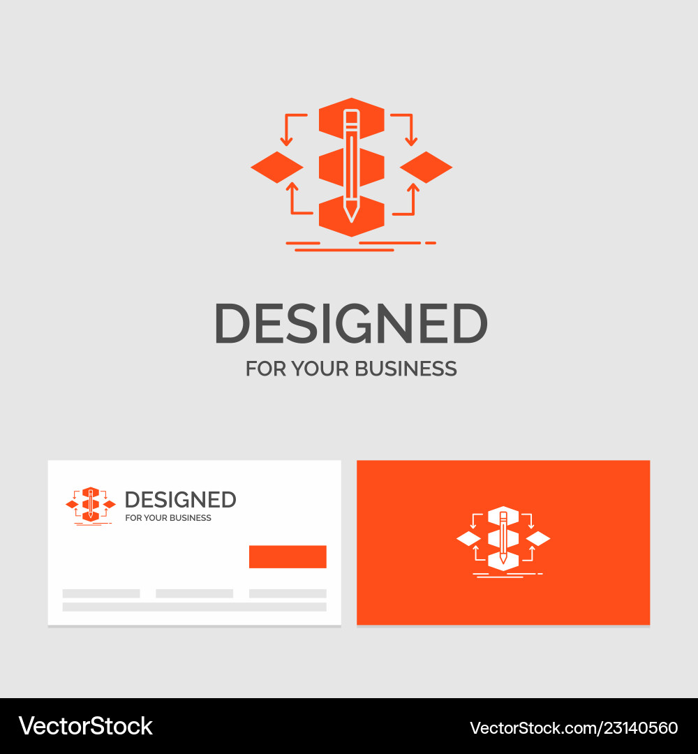 Business logo template for algorithm design Business logo template for algorithm design vector image