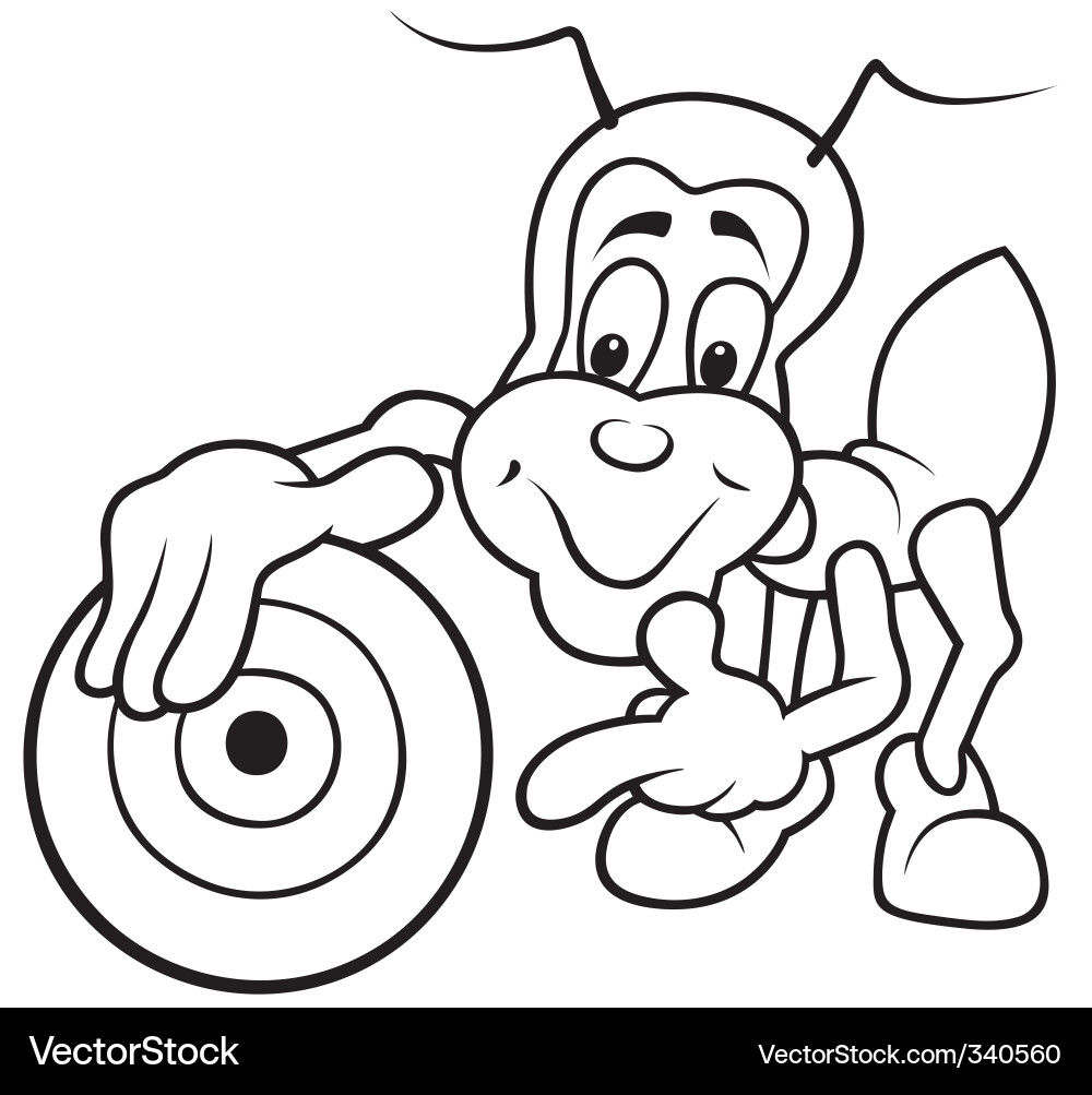 Dartboard vector image