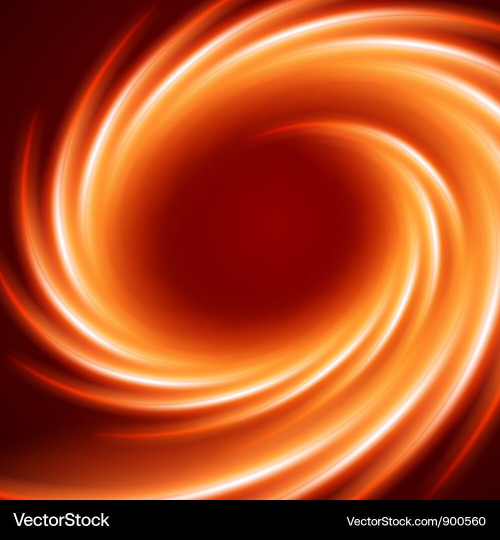 Dynamic Flame Swirl Background vector image