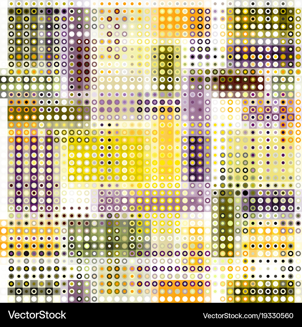 Geometric abstract pattern Vector Image