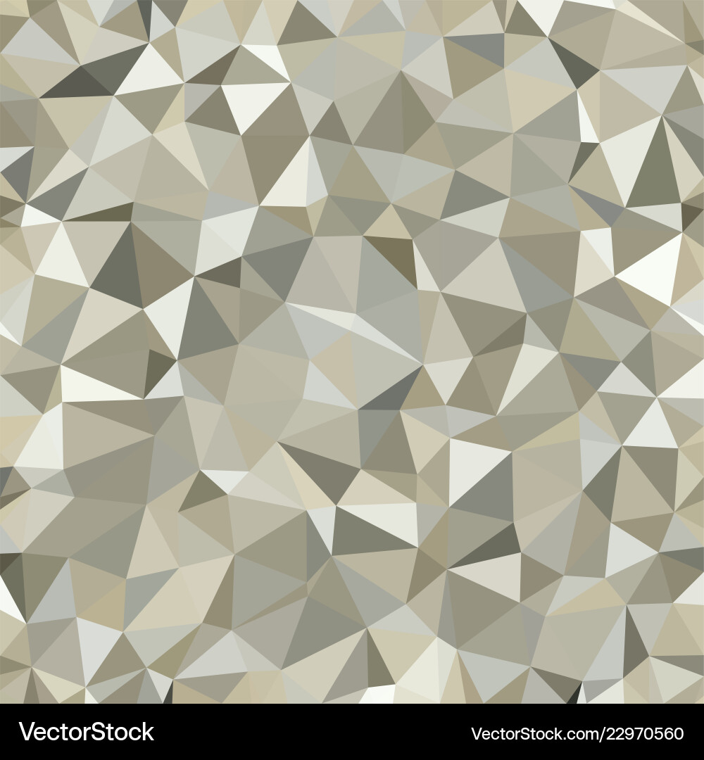 Gold triangular low poly mosaic abstract pattern Vector Image