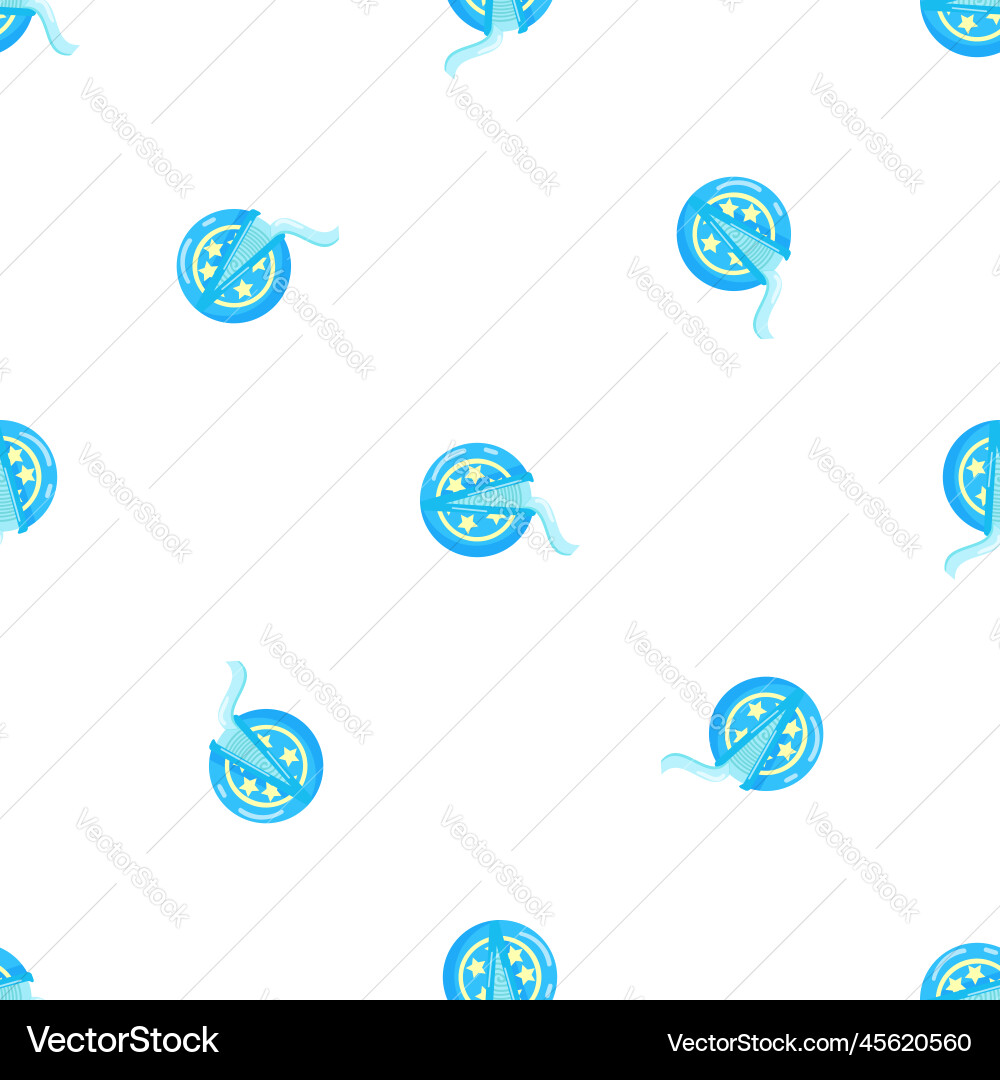 Gum floss pattern seamless Gum floss pattern seamless vector image
