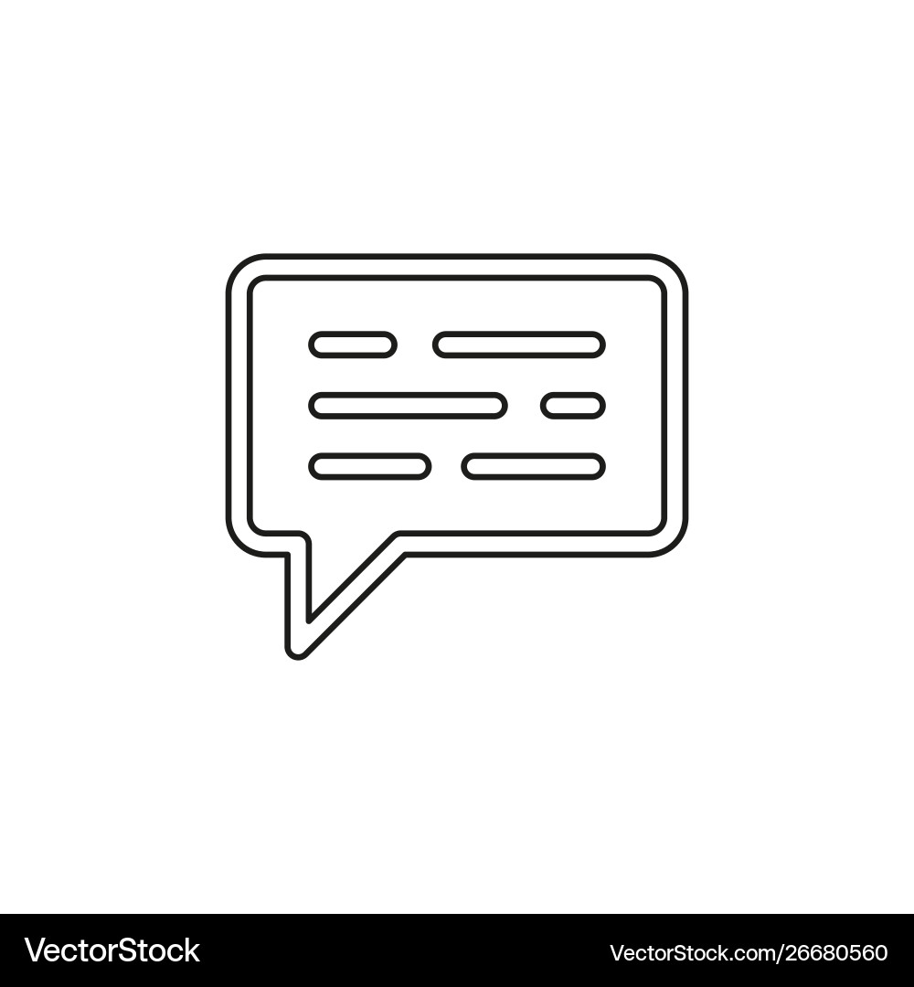 Message icon Message icon vector image