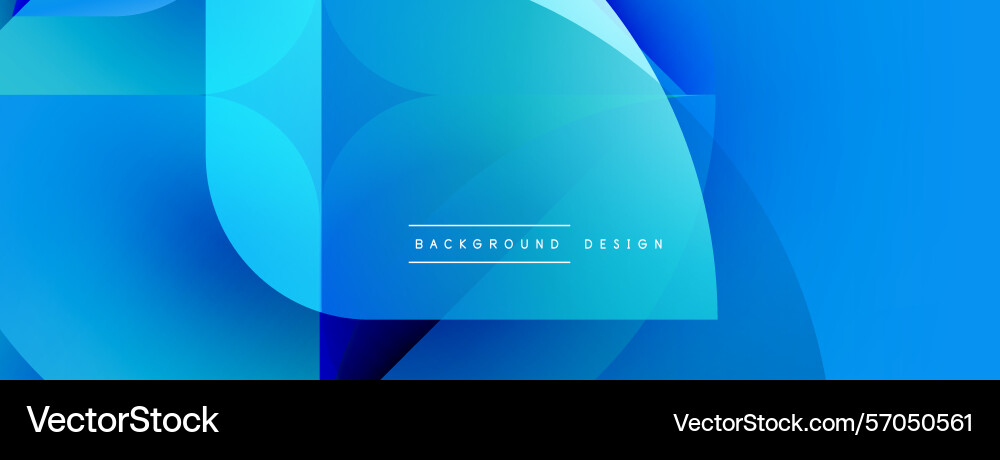 Abstract blue gradients create dynamic shapes Abstract blue gradients create dynamic shapes Vector Image