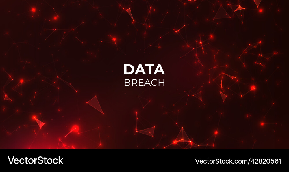 Abstract Technology Data Network vector image