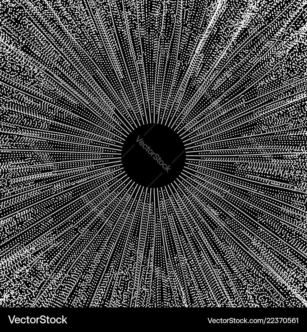 Complex Network Web Structure vector image