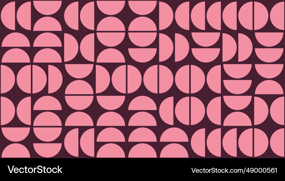 Geometry minimalistic bauhaus pattern Geometry minimalistic bauhaus pattern vector image