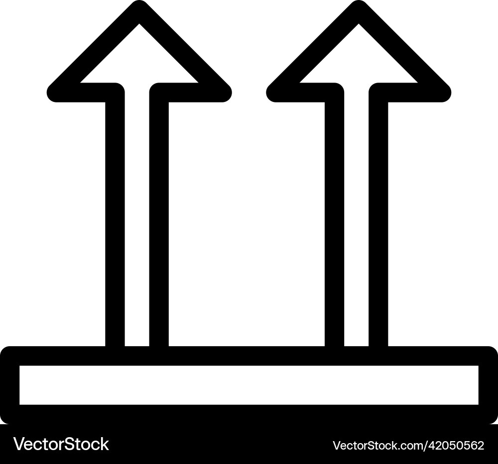 Fragile icon design Vector Image