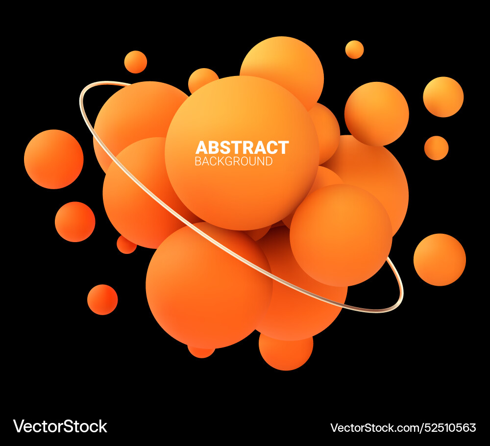 3d abstract liquid blobs 3d abstract liquid blobs vector image