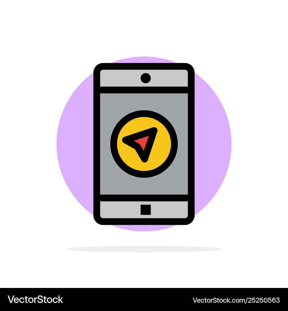 Application message mobile apps poniter abstract Application message mobile apps poniter abstract vector image