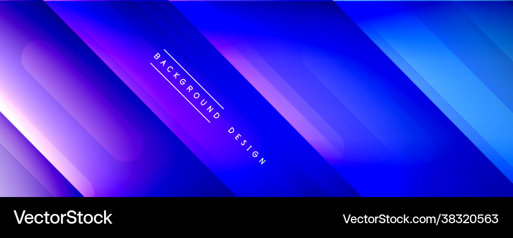 Dynamic lines abstract background 3d shadow Vector Image