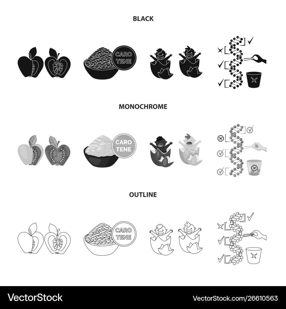 Isolated object test and synthetic sign Vector Image