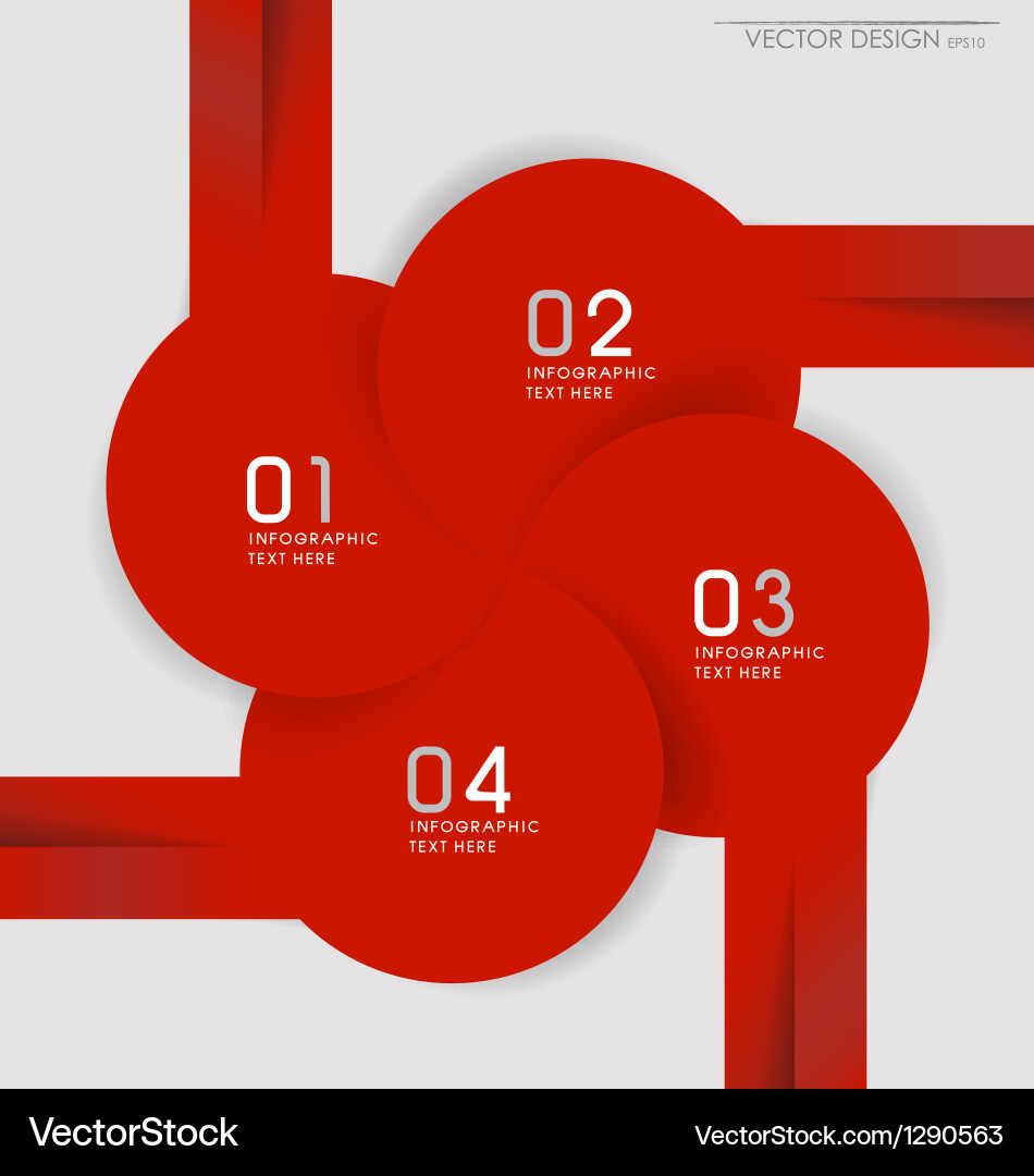 Modern design layout and template vector image