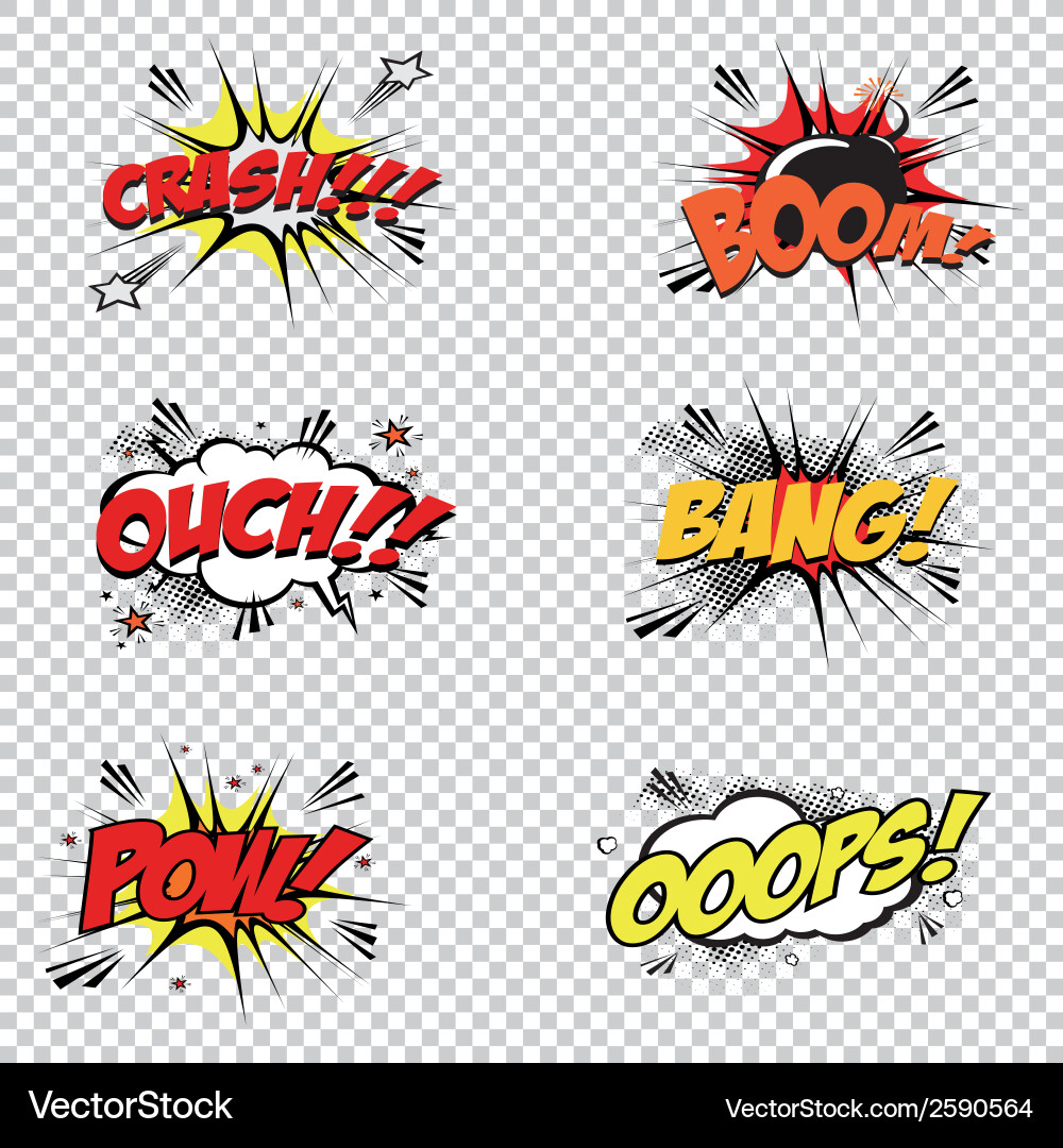 Abstract pop art objects on a special background vector image