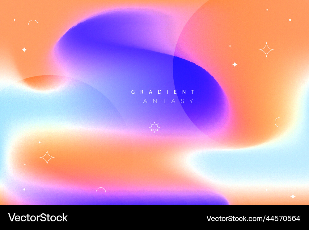 Gradient abstract background design vector image