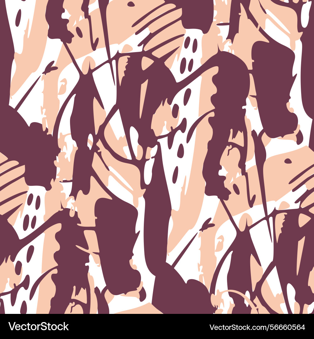 Seamless pattern with a simple abstract drawing Seamless pattern with a simple abstract drawing Vector Image