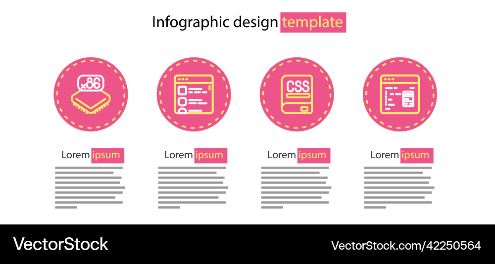 Set line books about programming software Set line books about programming software vector image