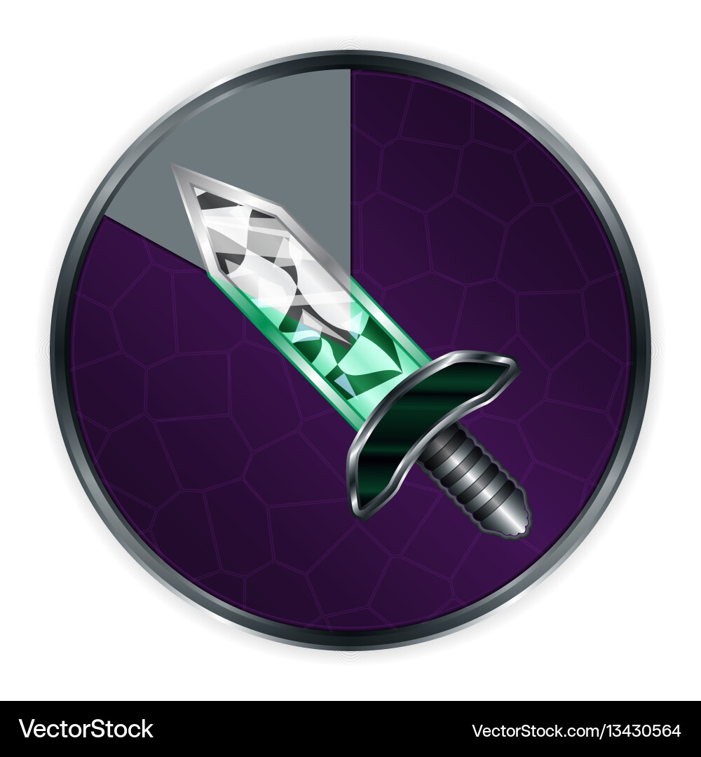 Sword in progress frame Sword in progress frame Vector Image