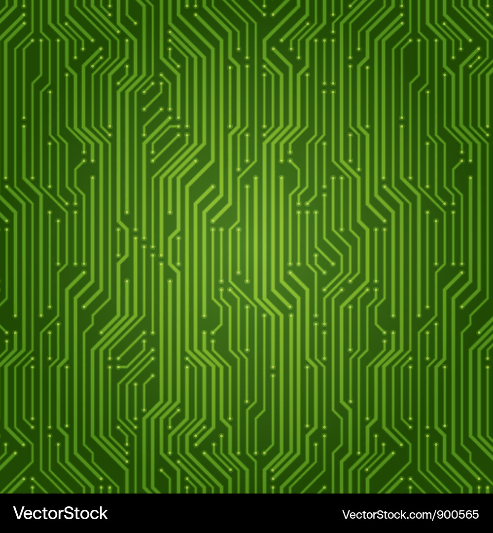 Abstract Circuit Background Vector Image