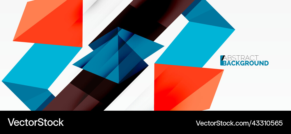 Abstract line and triangle background creative Abstract line and triangle background creative Vector Image