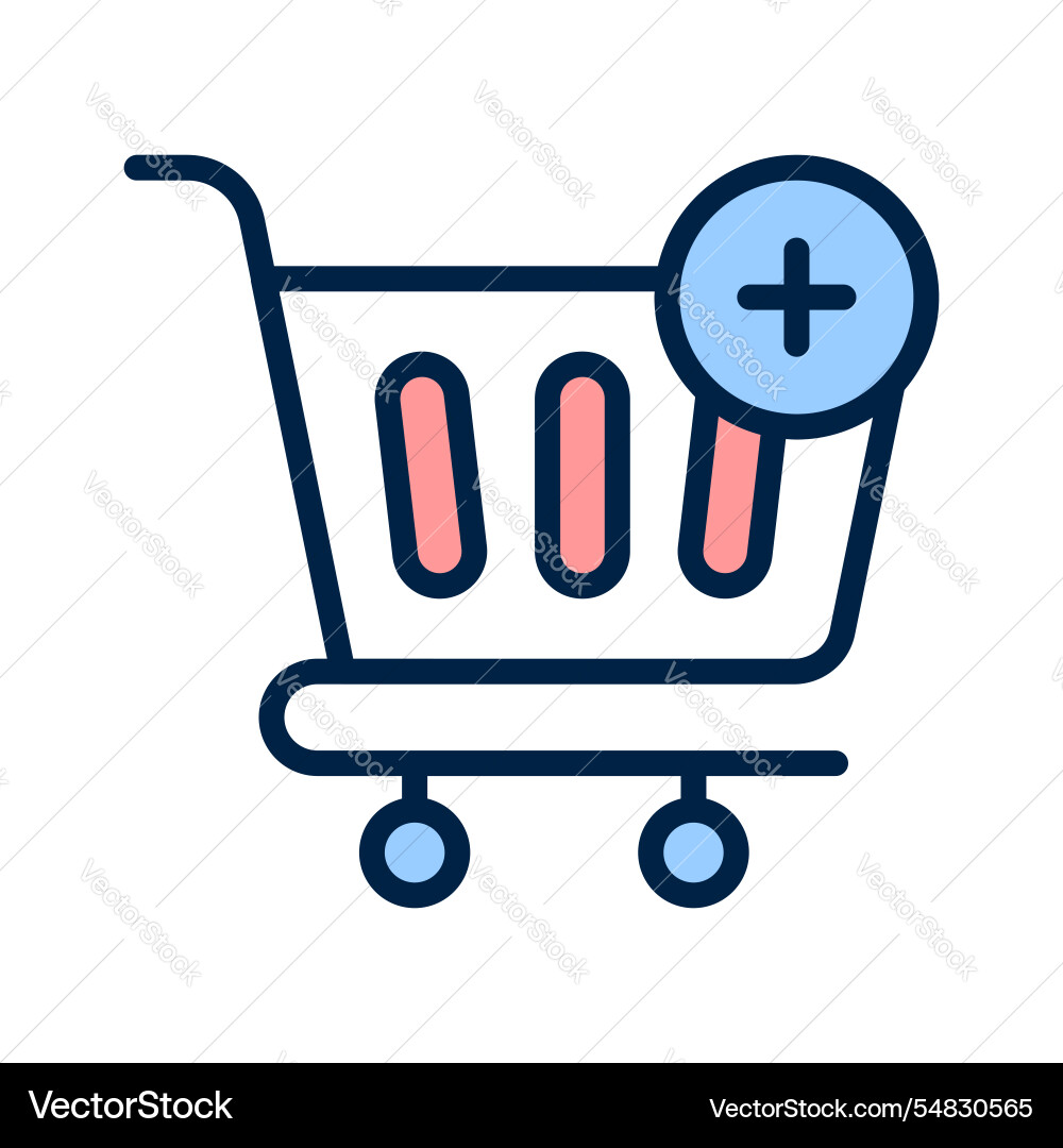 Add to cart Vector Image