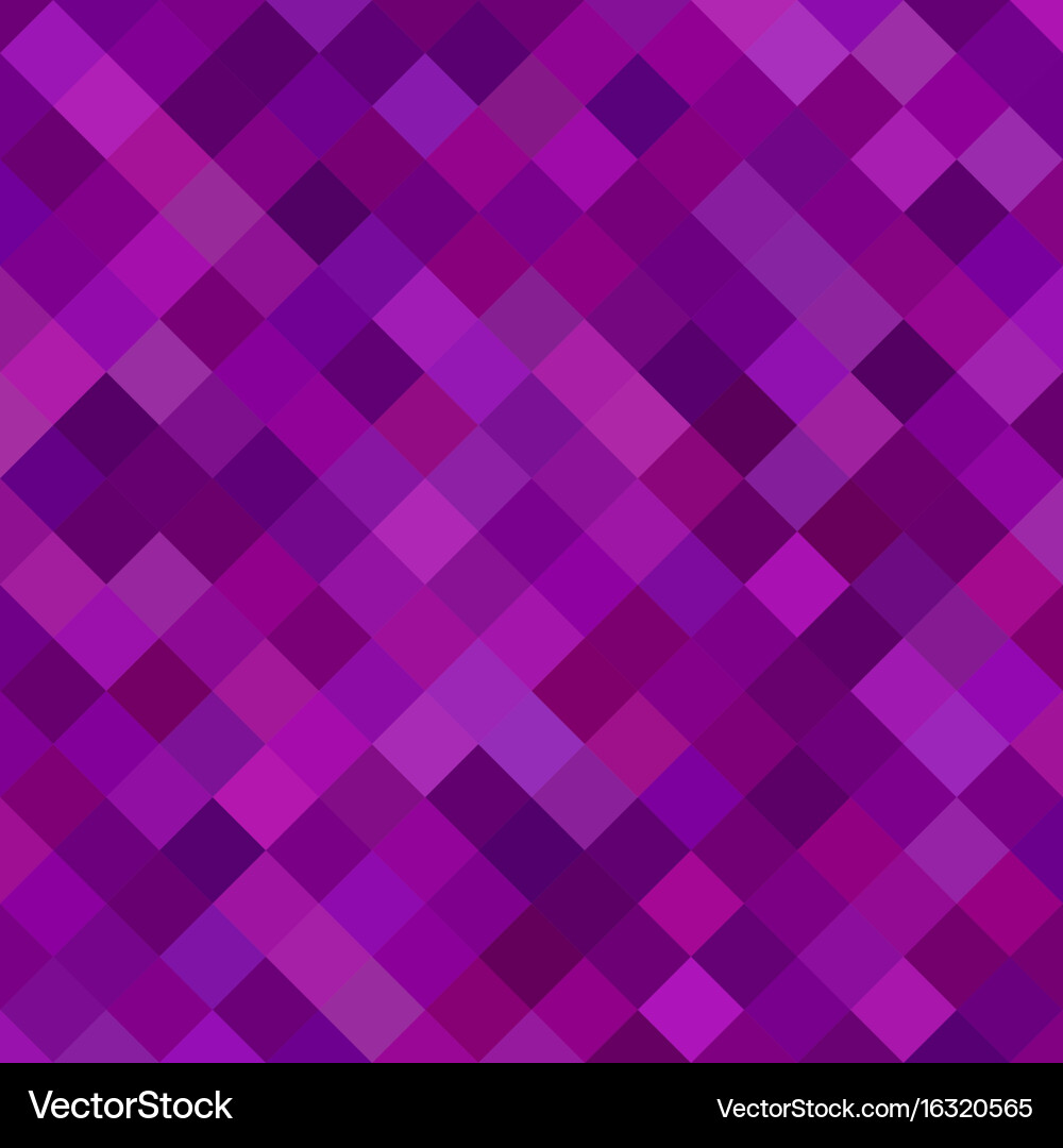 Colored square pattern background - from diagonal vector image