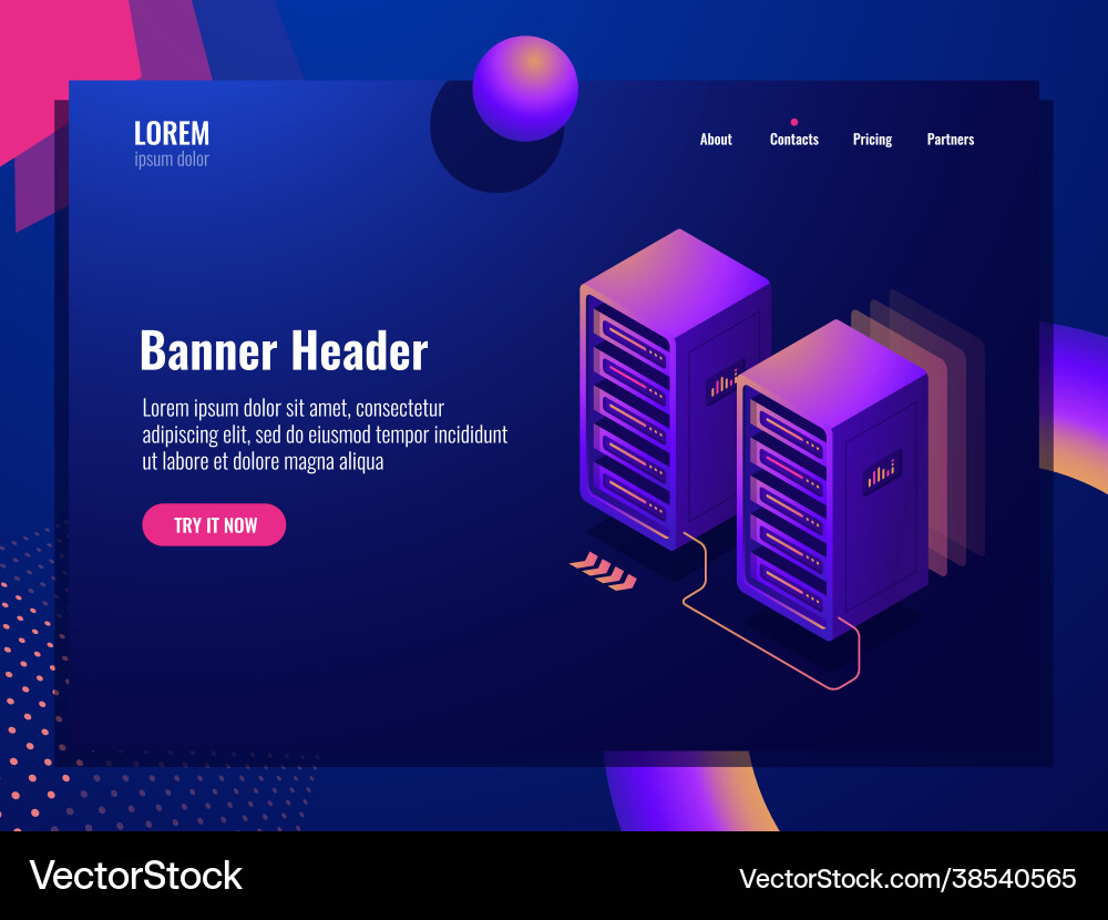 File and digital data backup transfer Vector Image