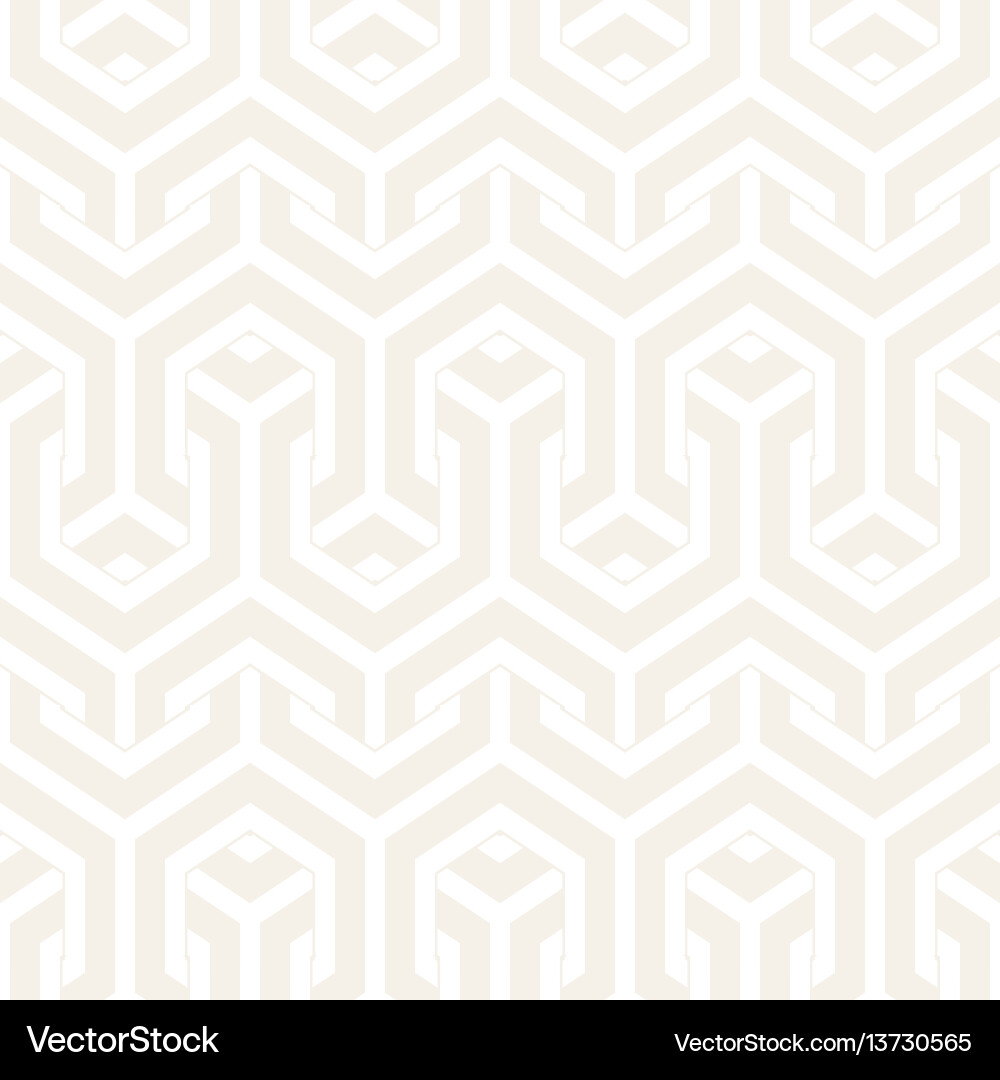 Interlaced Hexagonal Pattern vector image