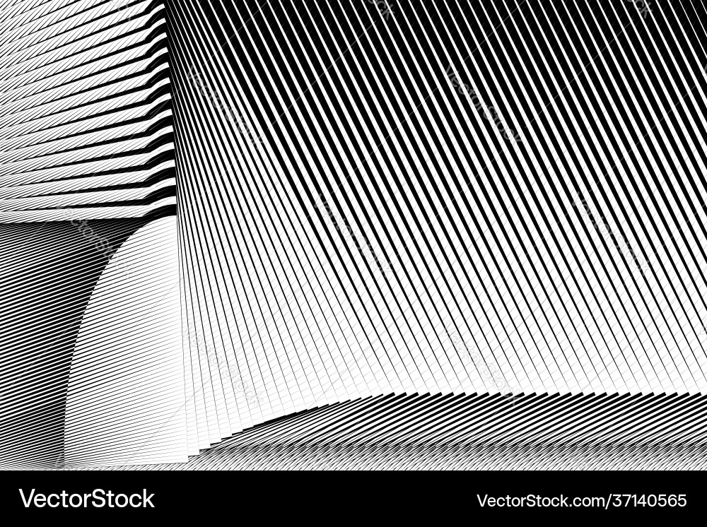 Rgb abstract halftone lines dynamic background Vector Image
