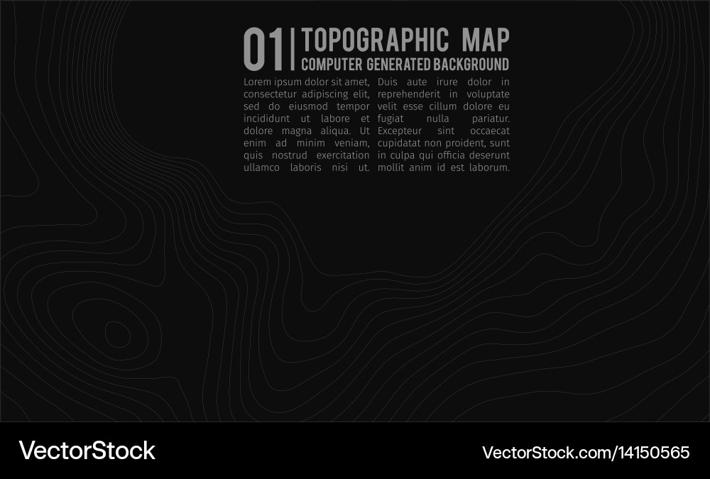 Topographic map background with space for copy Topographic map background with space for copy vector image