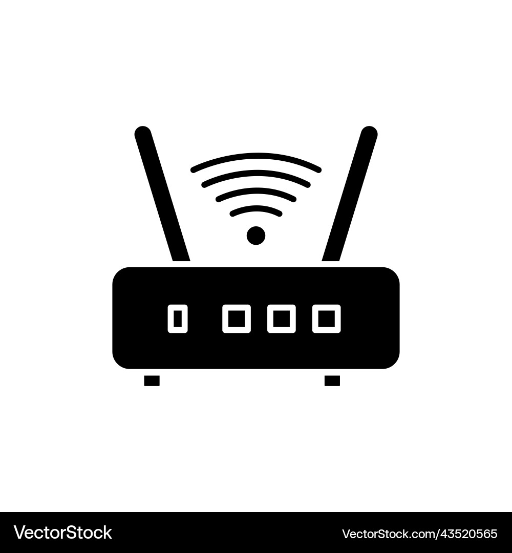 Wireless icon access point related Wireless icon access point related vector image