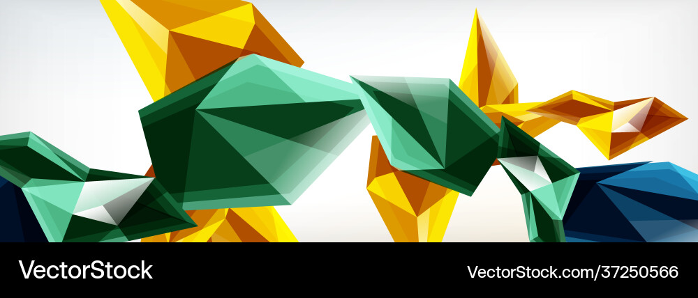 3d triangles and pyramids abstract 3d triangles and pyramids abstract vector image