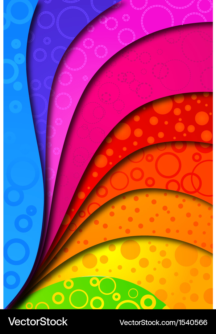 Abstract colorful for design Royalty Free Vector Image