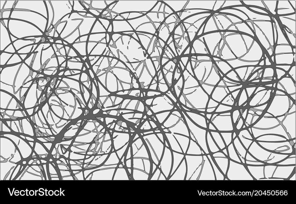 Abstract monochrome pattern with concentric Vector Image