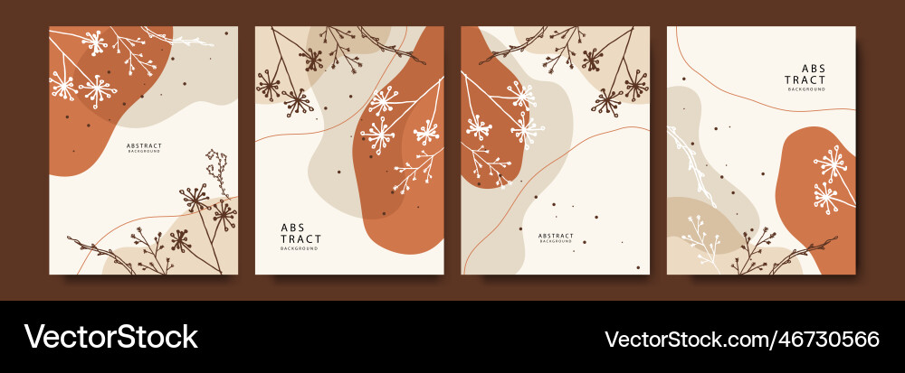 Design templates in simple modern style with copy Vector Image