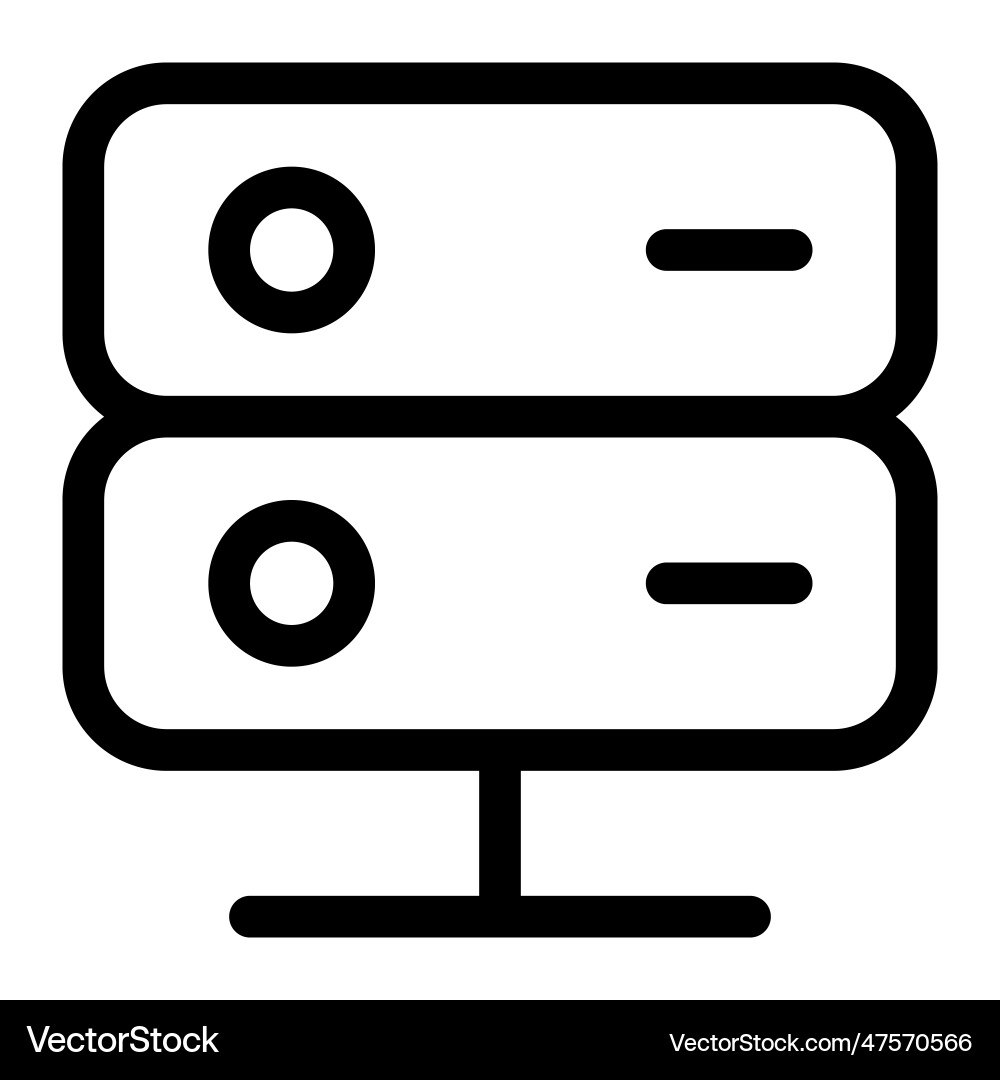 Device for control network resources server vector image