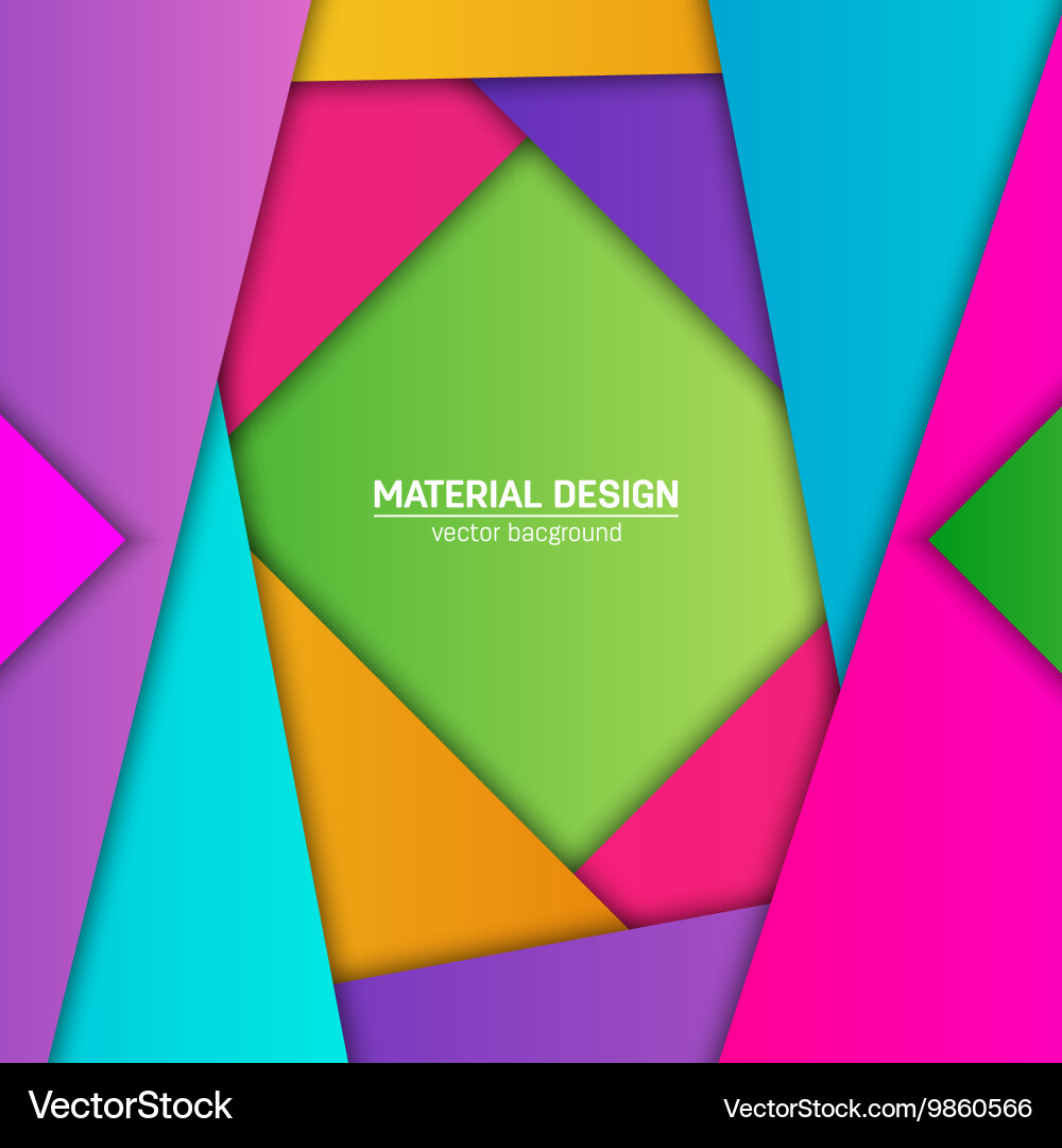 Material design background abstract vector image