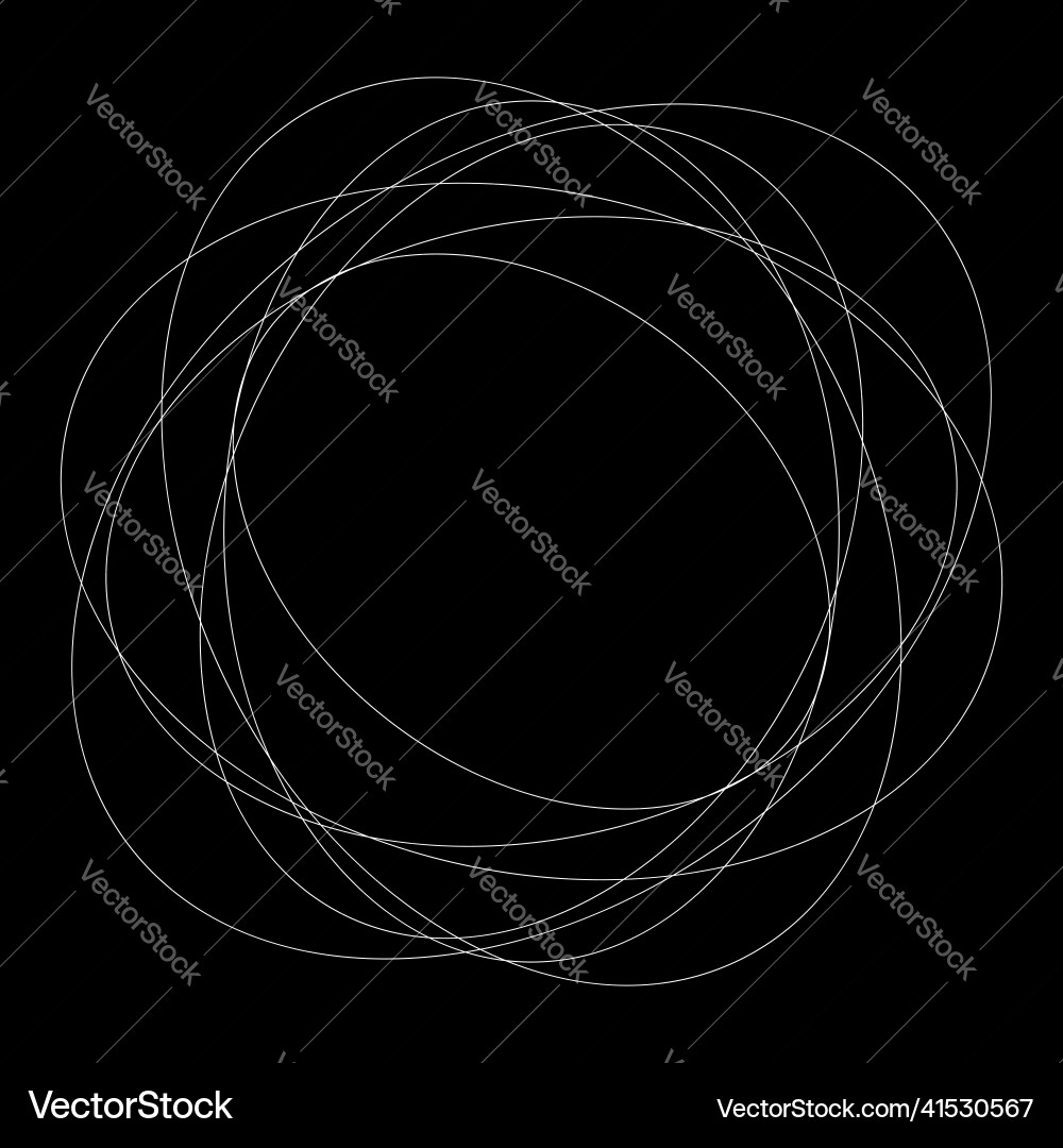 Abstract random circles geometric circular element Abstract random circles geometric circular element vector image