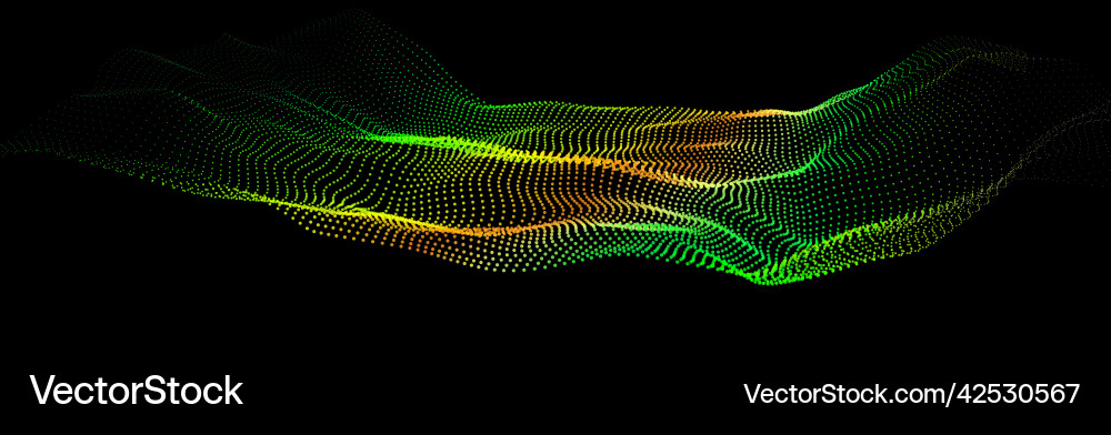 Deep data as part of big point wave ui hud Deep data as part of big point wave ui hud Vector Image