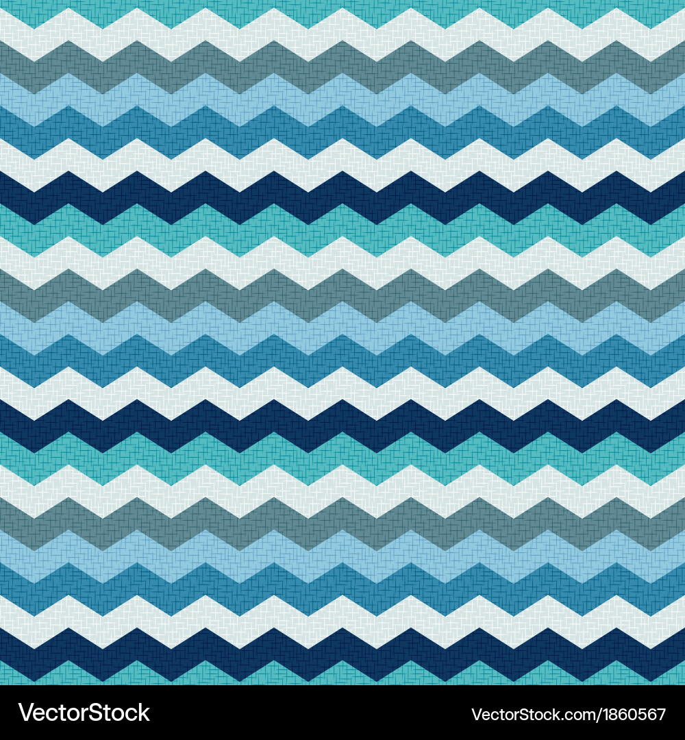 Retro Zig Zag Pattern Background Vector Image